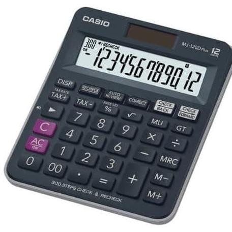 

TERMURAH - Kalkulator Casio MJ-120D PLUS CHECK & CORRECT / Calculator MJ120D