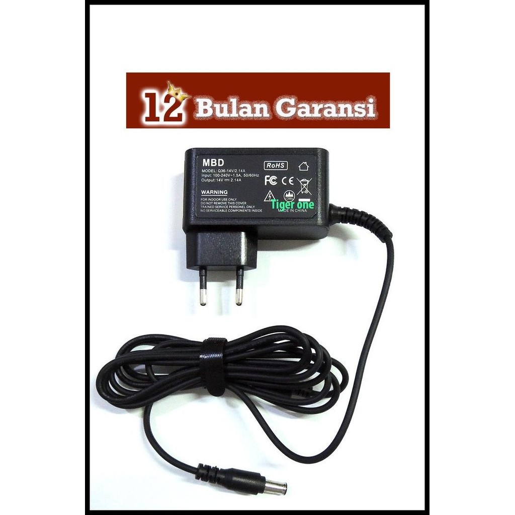 Adaptor Led Monitor Samsung S19C150F A1514_Dsm A1514-Dsm 14V-2.14A