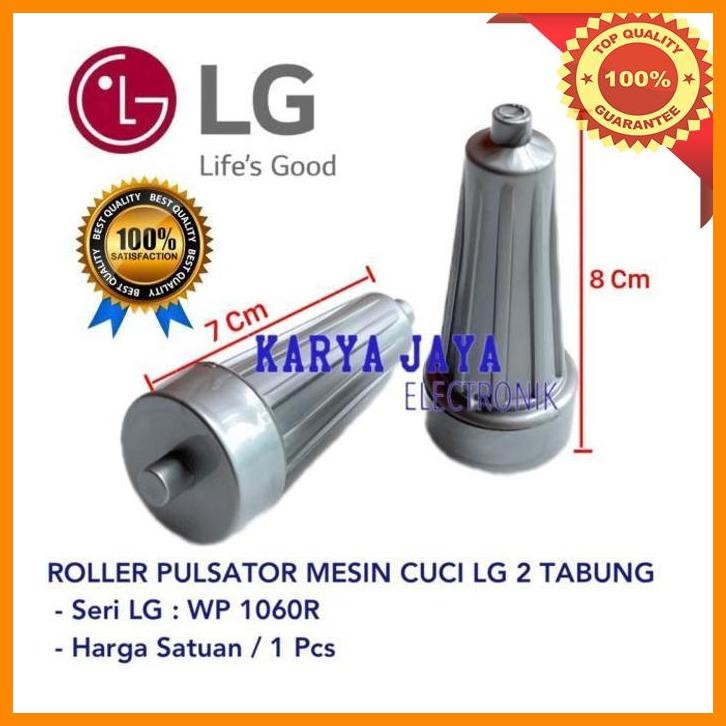 [KJE] ROLLER PULSATOR MESIN CUCI LG SERI WP 1060R / RODA MESIN CUCI LG 2 TABUNG