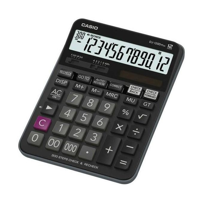 

Kalkulator Meja CASIO DJ-120D Plus Desktop Check & Correct Calculator