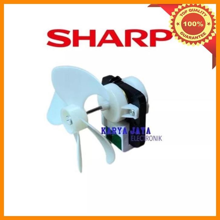 [KJE] MOTOR FAN KULKAS SHARP 2 PINTU + BALING / FAN KULKAS KIPAS SHARP