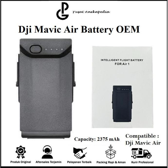 TERBARU - Dji Mavic Air Battery - DJI Mavic Air Baterai - Batre Original