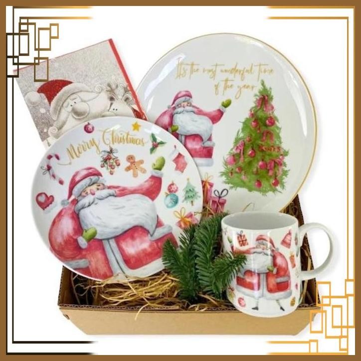 

[TSJ] Hampers / Parcel Kado Natal H Watercolor Tableware 46313001
