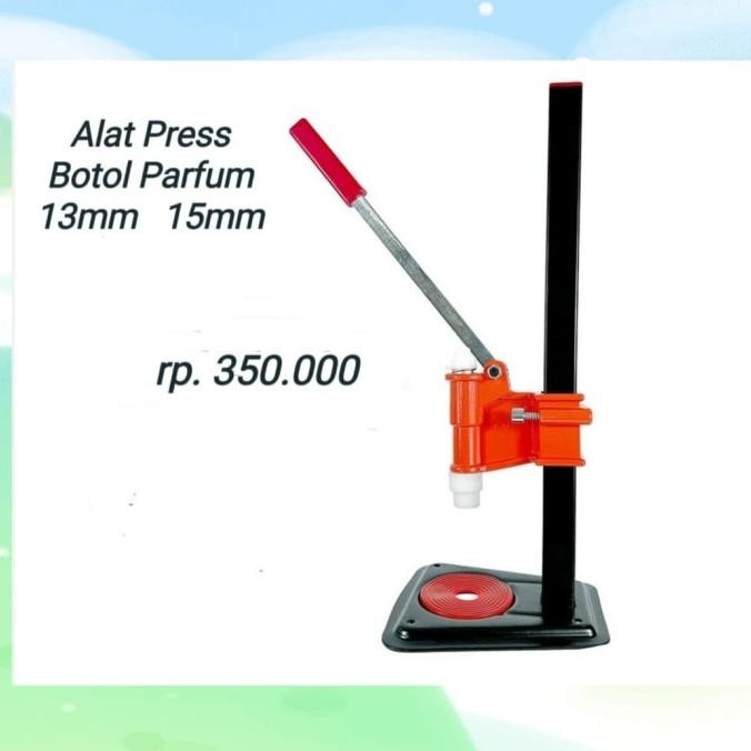 TERMURAH - Mesin Press botol parfum Alat Press Botol Parfum semi press 13-15mm