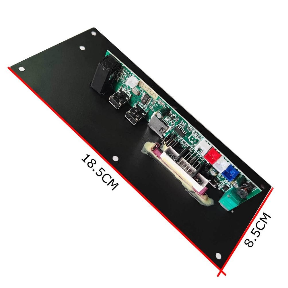 3.7V Amplifier Board Karaoke Amplifier Mp3 Mobil 3.7V Papan Decoder Amplifier Audio Daya Pemutar Usb