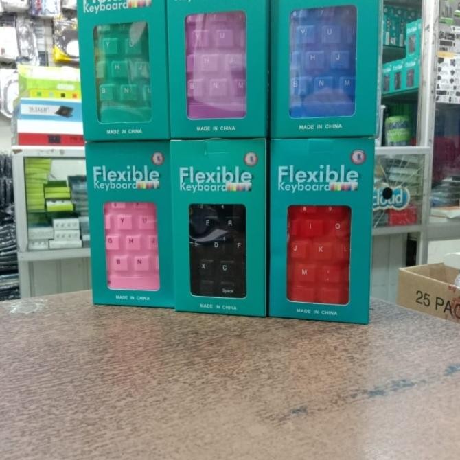 Keyboard Flexible Usb (Keyboard Karet Gulung)