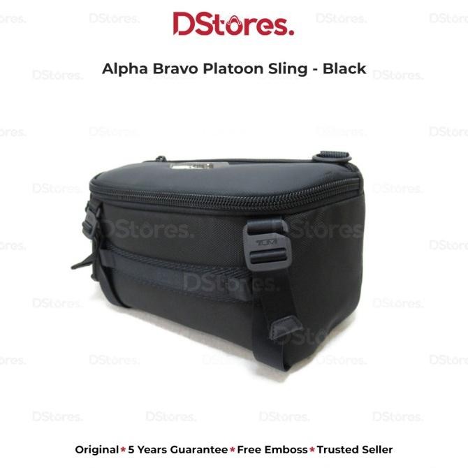 Sale Tumi Tas Alpha Bravo Platoon Sling - Black