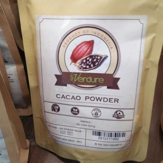 

.........] cacao powder verdure 100 gram