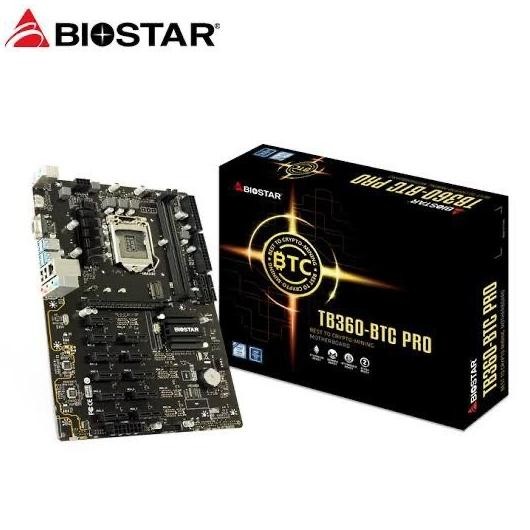 MOTHERBOARD BIOSTAR TB360-BTC PRO INTEL GEN 8/9