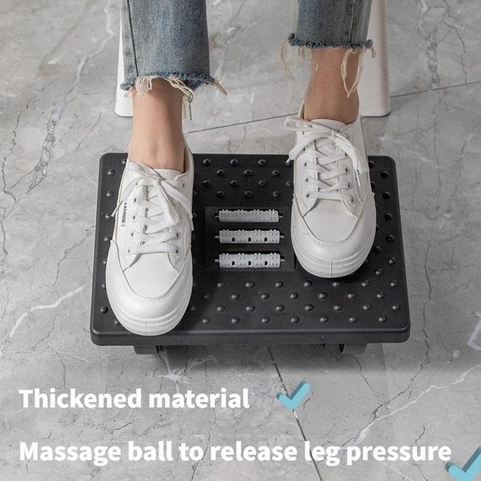 [VINNATSU]FOOTREST BANGKU PIJAKAN KAKI KANTOR FOOTREST ADJUSTABLE ERGONOMIC PIJAKAN BANGKU PIJAKAN K