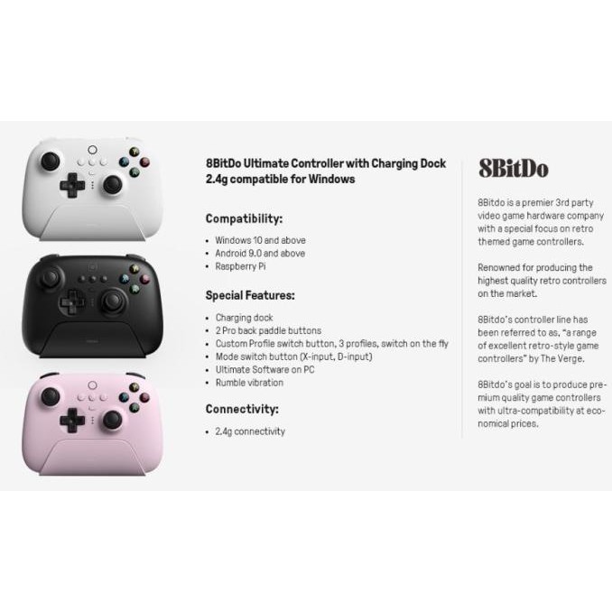 Harga 8bitdo ultimate 2 bluetooth controller Terbaru Nov 2025 | BigGo ...