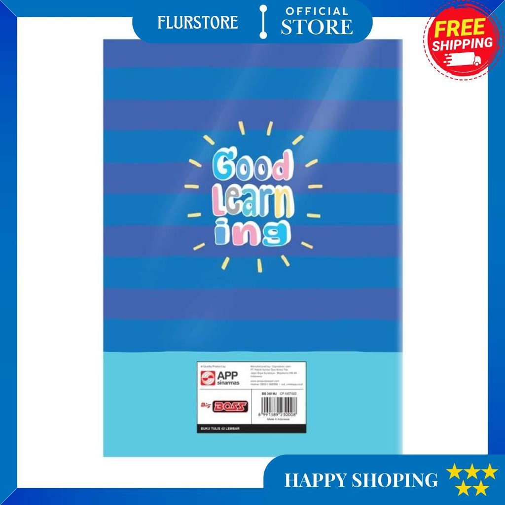 

Buku Tulis Big Boss - 42 Lembar ( Pack ) D Promo Puncak