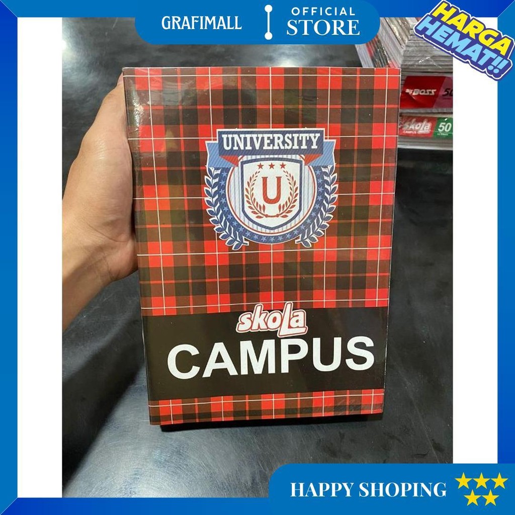 

Bmc Campus 36 Lembar / Buku Tulis / Buku Campus Murah D Promo 4.4