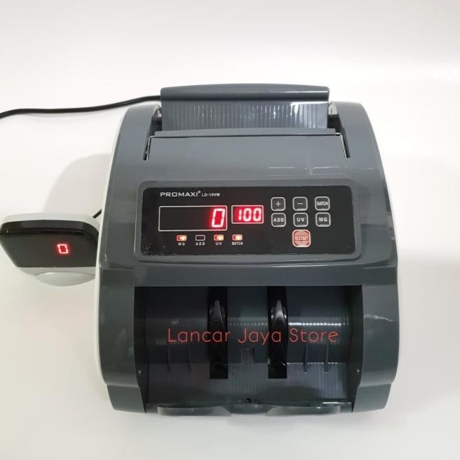 

Terlaris Mesin Penghitung Uang Promaxi LD10VM Money Counter Promaxi LD-10VM SALE