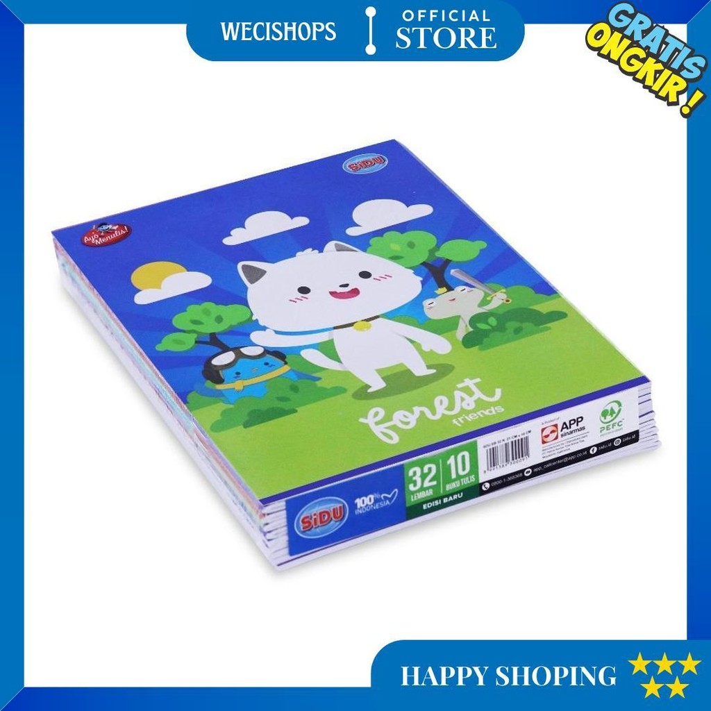 

Sidu Buku Tulis 32 Lembar - Sdu Eb 32 D Cod
