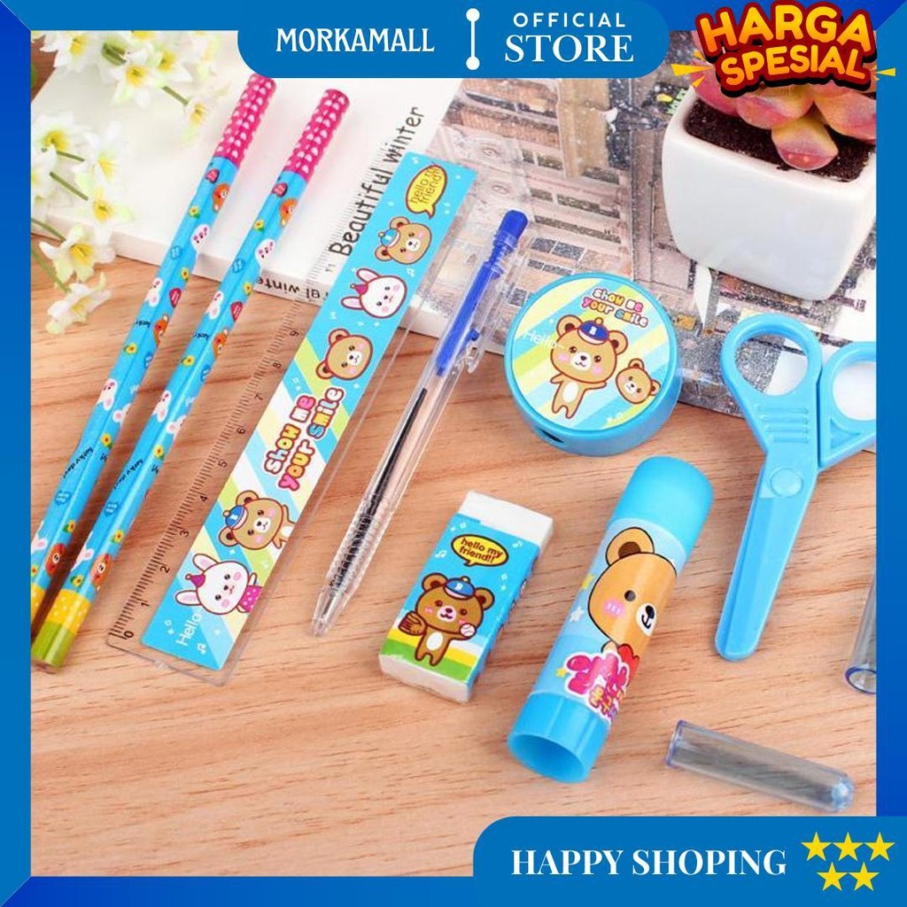 

Alat Tulis Set Anak 8In1 Karakter Set School Supplies For Child / Paket Alat Tulis Anak Tk / Gift Kids Stationery Mr A26 D Terlaris