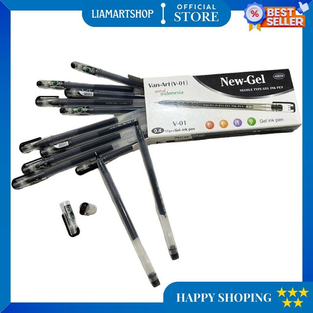 

Pulpen Xuizua Van~Art (12Pcs) || Bolpoint || Bolpoin D Promo 4.4