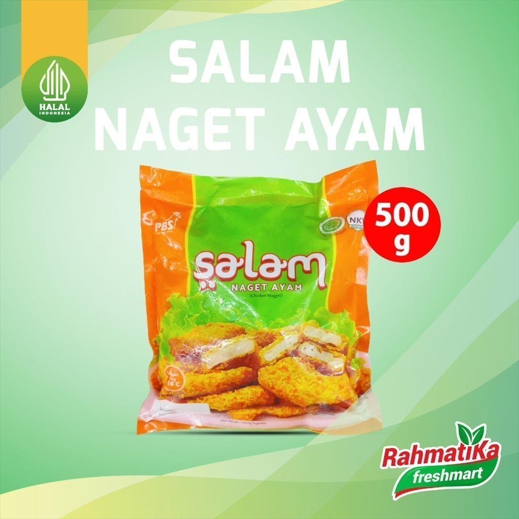 

Salam Naget Ayam / Chicken Nugget 500 gr