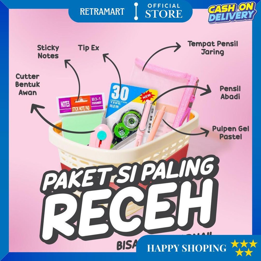 

Flashee Paket Alat Tulis Sekolah 6In1 Back To School Tempat Pensil Set D Termurah