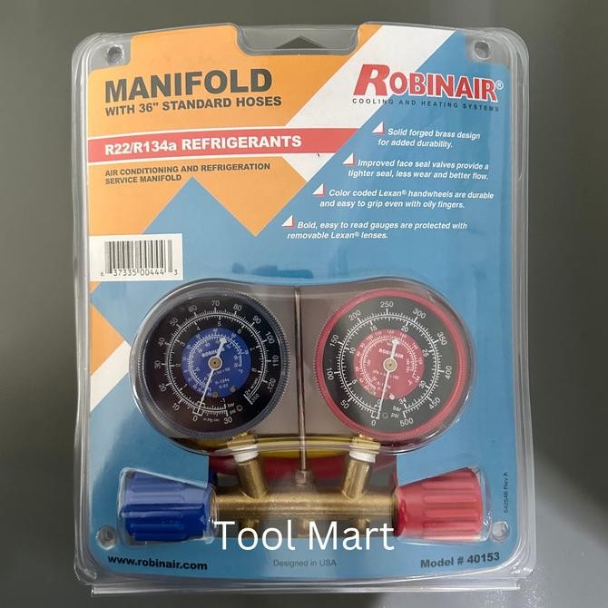Sale Manifold Ac R22 R134A Robinair 40153
