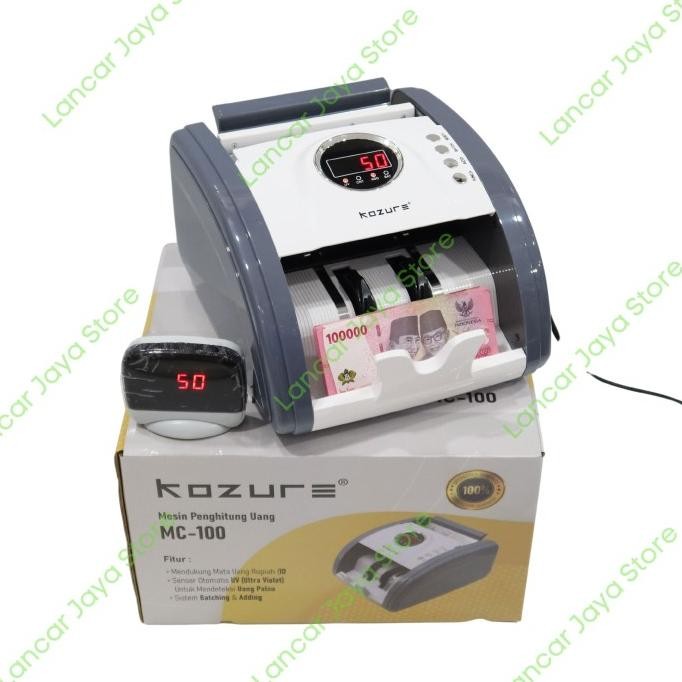 

Terlaris Mesin Penghitung Uang Kozure MC100 Money Counter Kozure MC-100 SALE