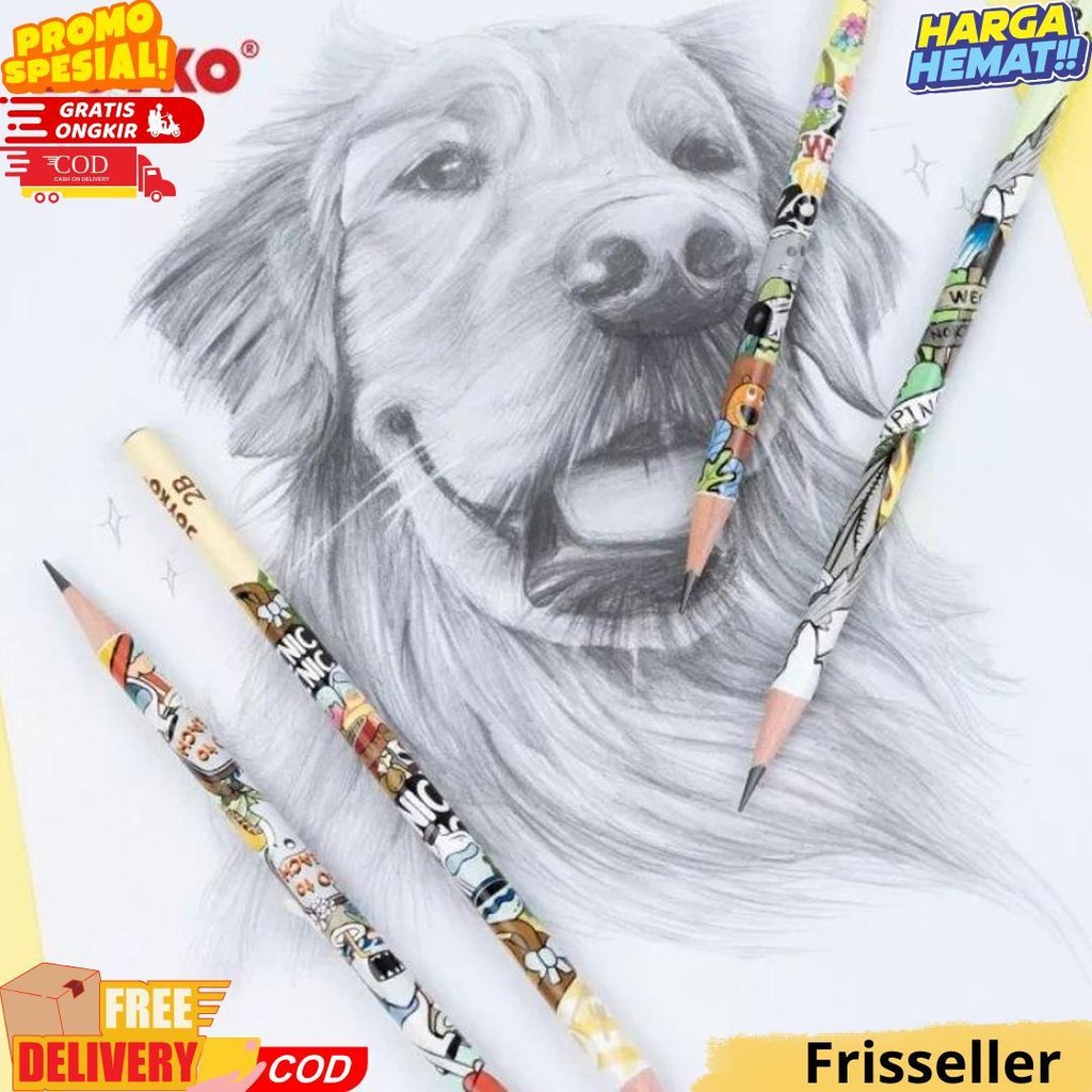 

Pensil Pencil Joyko P-8128 2B 1 Box 12 Pcs D Gratis Ongkir