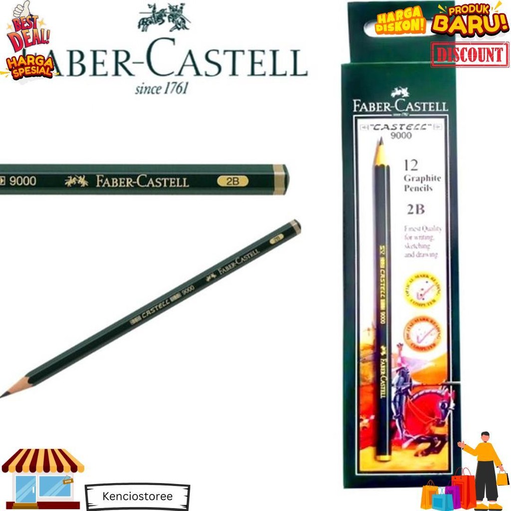 

Grosir Pensil Faber Castell 2B For Computer Fabercastell Lusinan Faber Castel D Sale