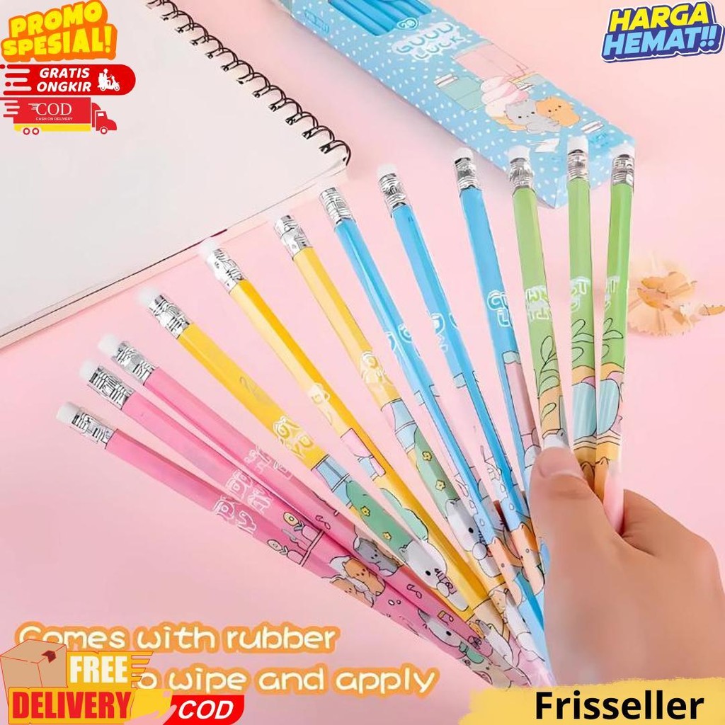 

Weibo Alat Tulis Sekolah Pensil 2B Isi 12 Pcs D Gratis Ongkir