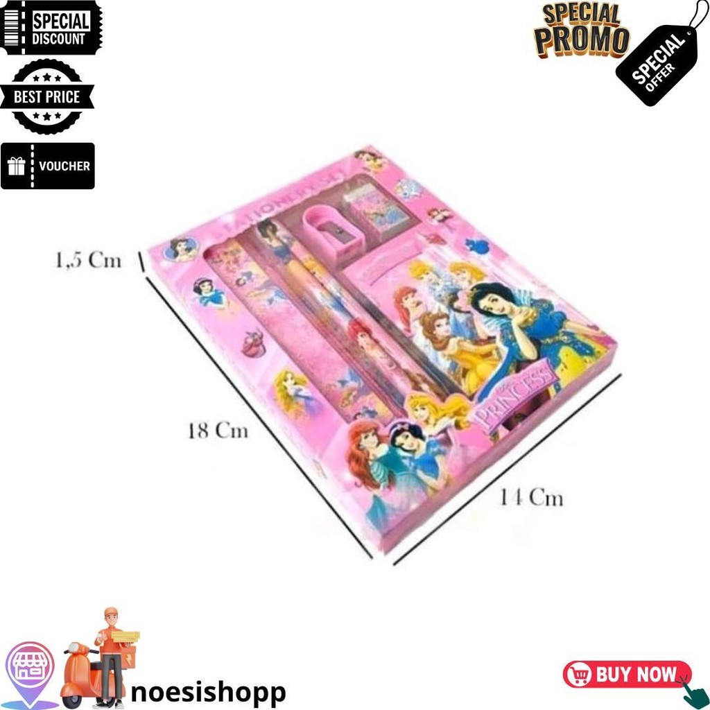 

Pensil Set Box Anak - Stationary Set - Paket Alat Tulis Karakter Tk D Sale