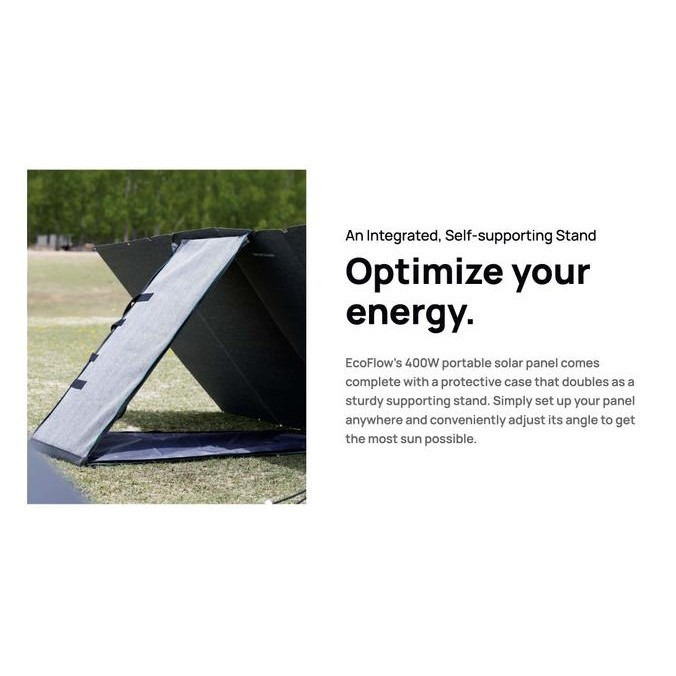 Grosir Ecoflow Solar Panel Portable 400W Panel Foldable