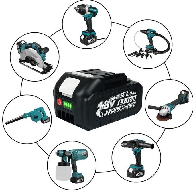 Sale Kamolee-Batrai Li-Ion Power Tools-Batrai+Casger Kamolee 21V Model Lxt
