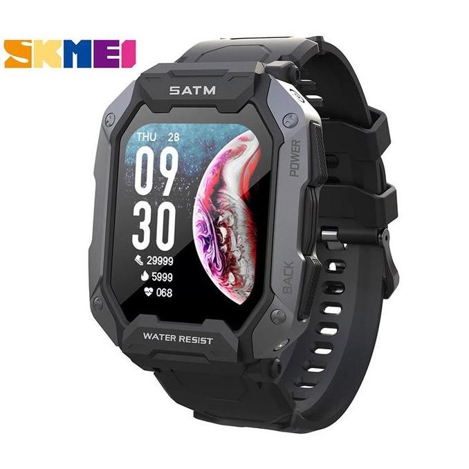 Smartwatch Sport Fitness Tracker Heart Rate Waterproof C20 Black Co