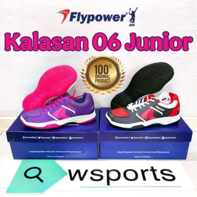 Sepatu Badminton Flypower Junior Anak Kalasan 06 Original Co
