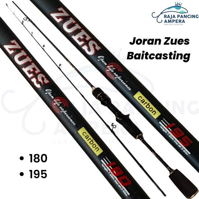 Joran Baitcasting Aewa Zeus Carbon Solid Ul | Rod Casting Stik Pancing Lentur Co