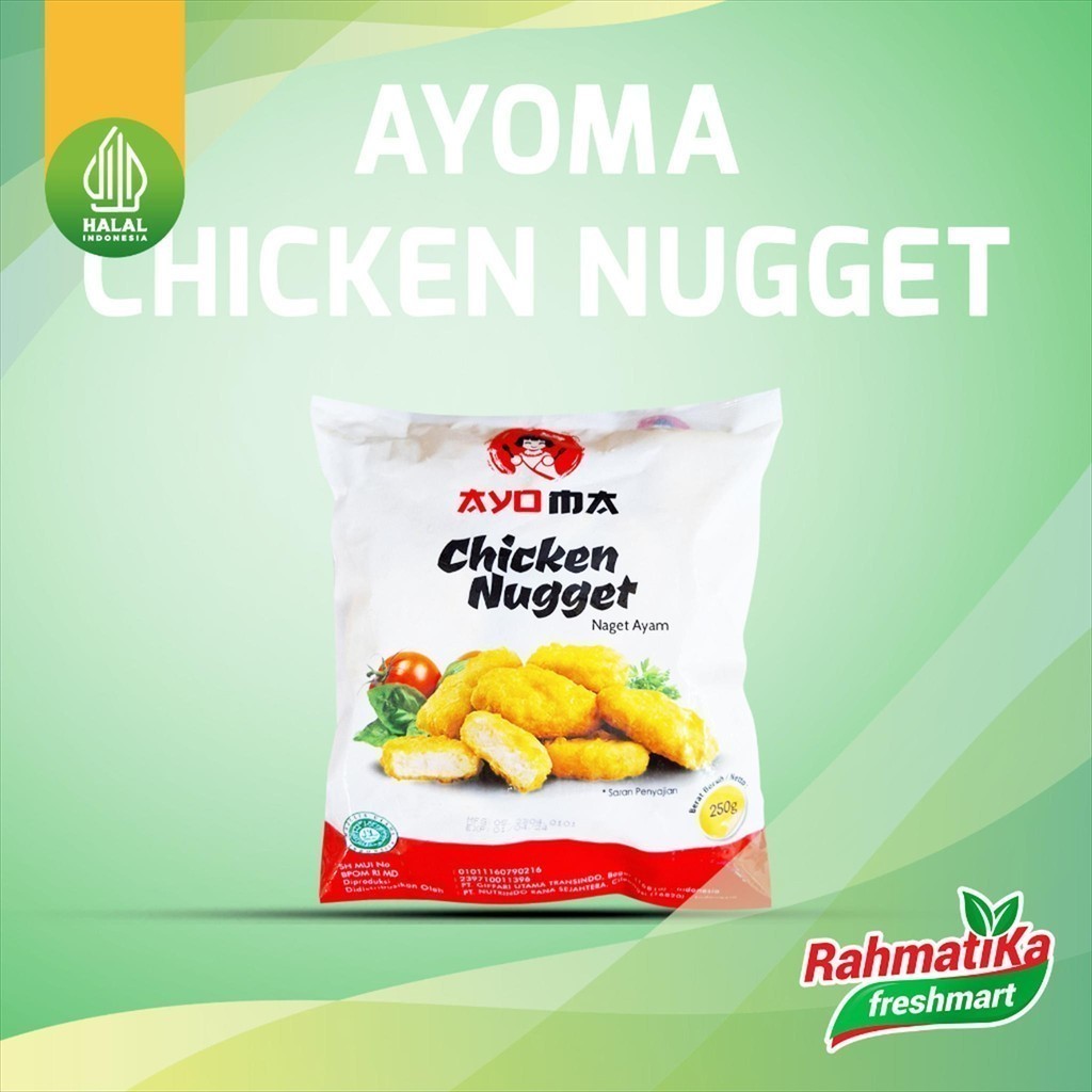 Ayoma Chicken Nugget / Naget Ayam 250 gr