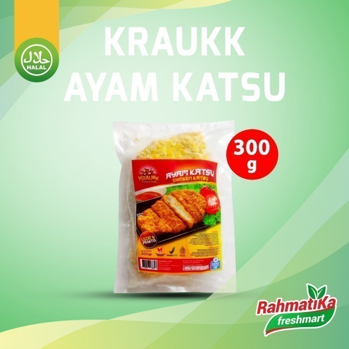 

KRAUKK Ayam Katsu / Chicken Katsu 300 gram