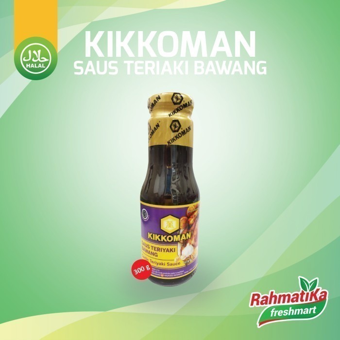 

Kikkoman Saus Teriyaki Bawang / Garlic Teriyaki Sauce 300 gram