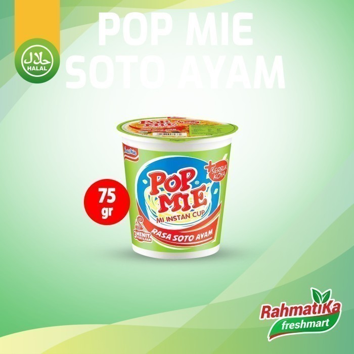 

Pop Mie Rasa Soto Ayam 75 gram