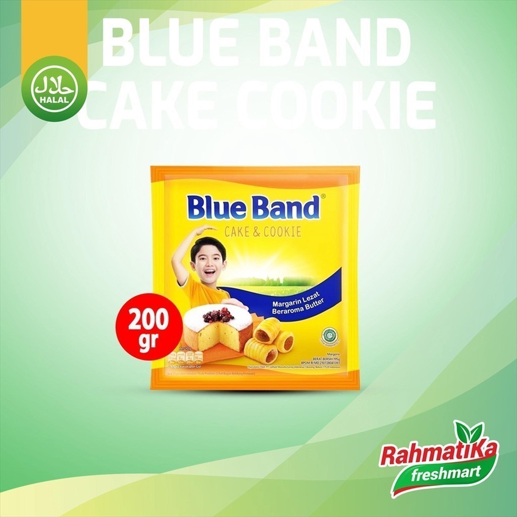 

Blue Band Margarin Cake and Cookie 200 gram