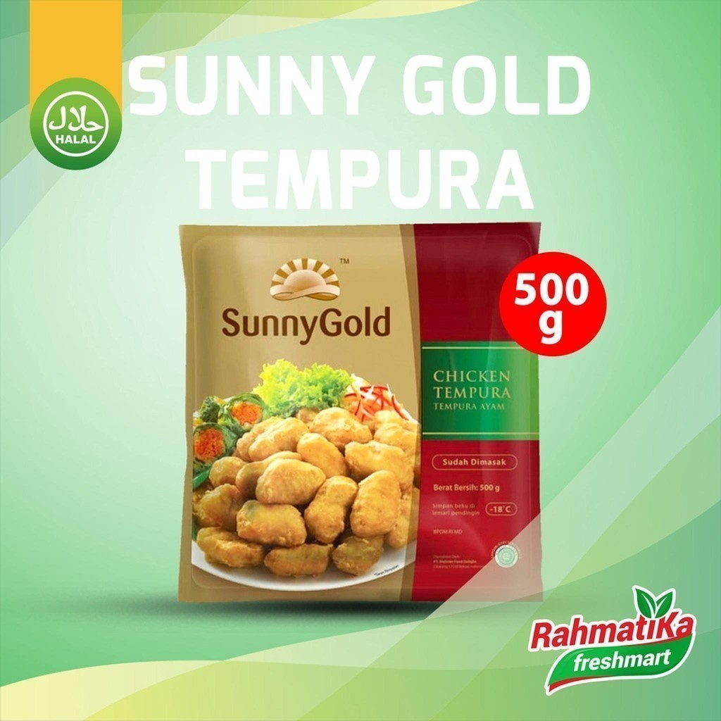 

Sunny Gold Chicken Tempura / Naget Tempura Ayam 500 gr