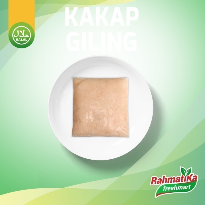 

Kakap Giling / Daging Ikan Kakap Giling 500 gram (Frozen)