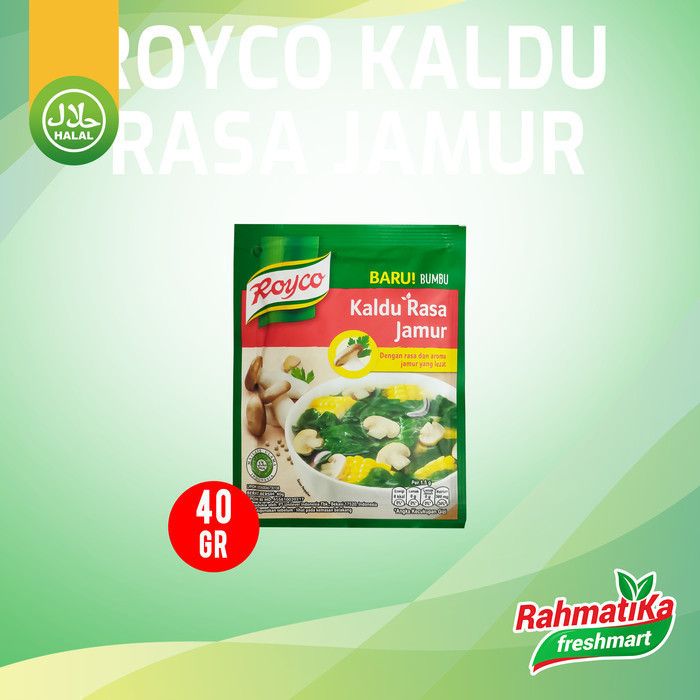 

Royco Jamur / Penyedap Rasa Kaldu Jamur 40 gram (Bumbu Dapur)