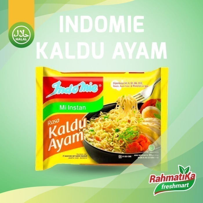 

Indomie Mi Instan Rasa Kaldu Ayam 1 Pcs 75 gr