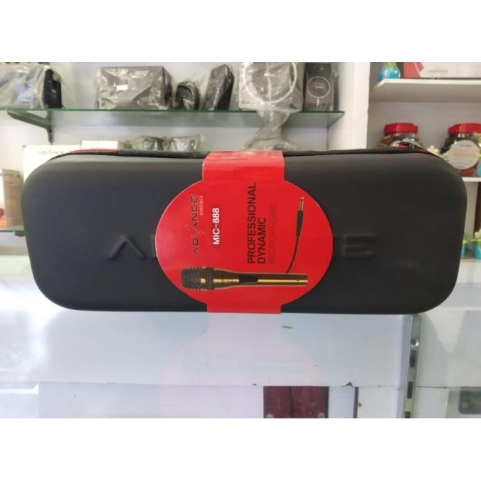 Murah Mic Kabel Advance Mic888 - Advance Mic Karaoke Profesional