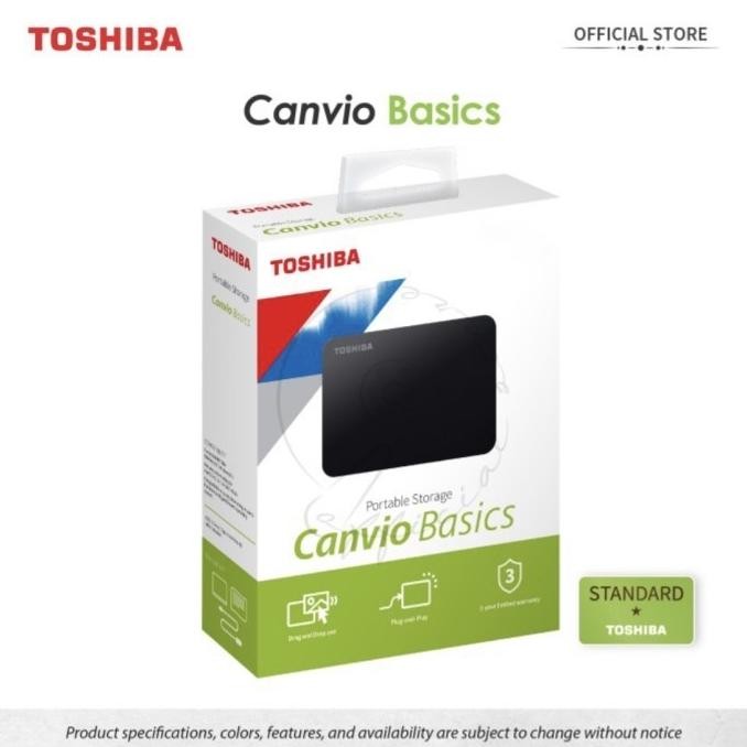 Sale Hardisk Toshiba 2 Tb Canvio Basic / Hardisk External Toshiba 2 Tb