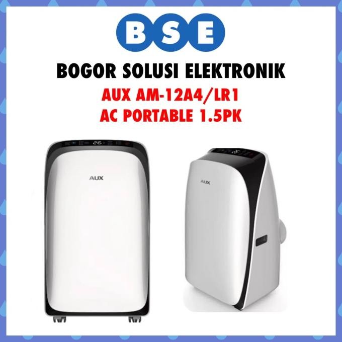 Murah AC PORTABLE | AC PORTABEL 1.5 PK | AUX AM-12A4/LR1 | AM12A4 | AM12 Non COD