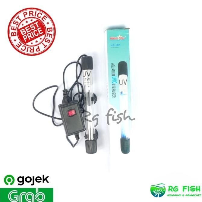 Sale Lampu Uv Kolam Koi Nikita Star 11 Watt Penjernih Kolam