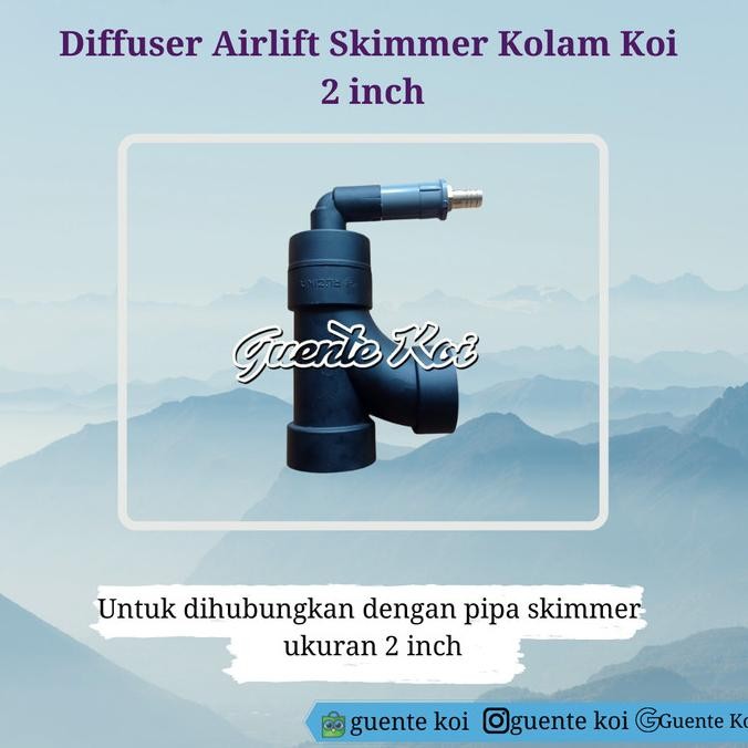 Grosir Diffuser Airlift Skimmer Kolam Koi 2 Inch