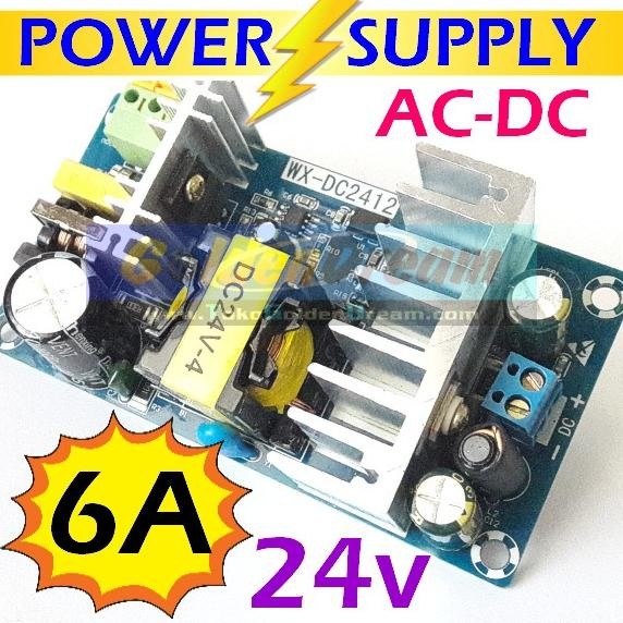 Power Supply 24v 6A Switching Module AC - DC Adaptor PSU 24 v Industri