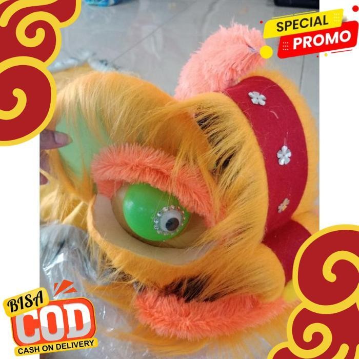 

DISKON (FREE KARDUS) BARONGSAI LUCU DAN GEMOY WARNA KUNING/ORANGE